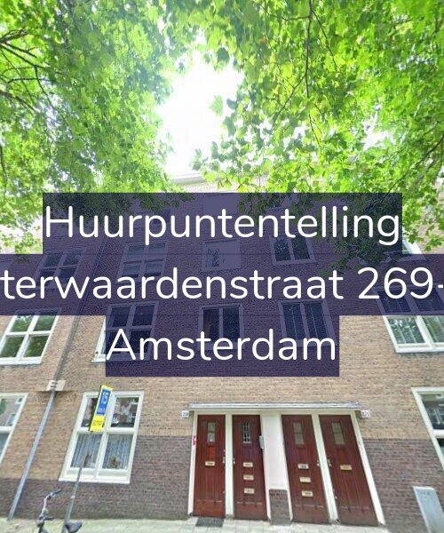 Foto gevel Huurpuntentelling voor Uiterwaardenstraat 269-H, Amsterdam
