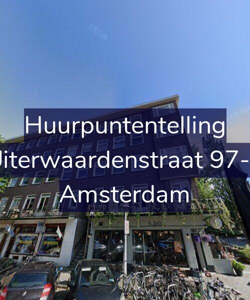 Foto gevel Huurpuntentelling voor Uiterwaardenstraat 97-3, Amsterdam
