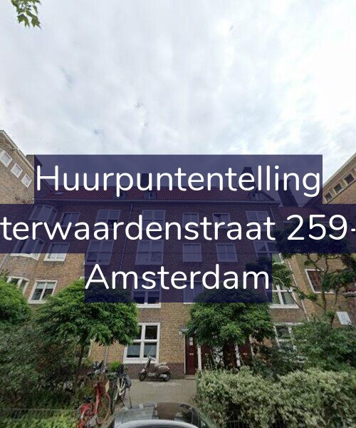 Foto gevel Huurpuntentelling voor Uiterwaardenstraat 259-H, Amsterdam