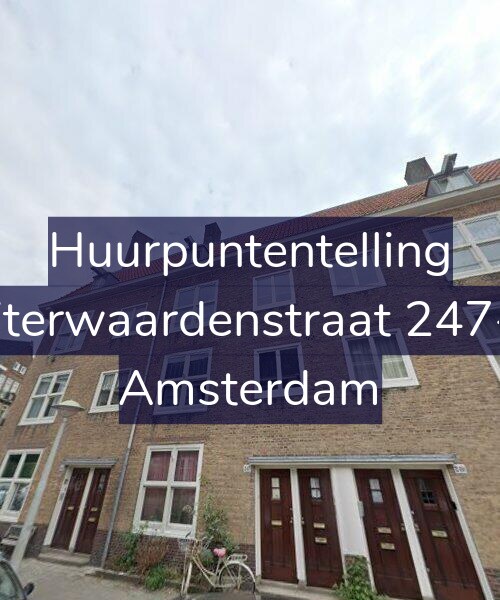 Foto gevel Huurpuntentelling voor Uiterwaardenstraat 247-1, Amsterdam