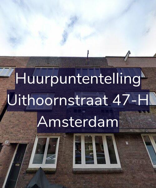 Foto gevel Huurpuntentelling voor Uithoornstraat 47-H, Amsterdam