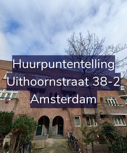 Foto gevel Huurpuntentelling voor Uithoornstraat 38-2, Amsterdam