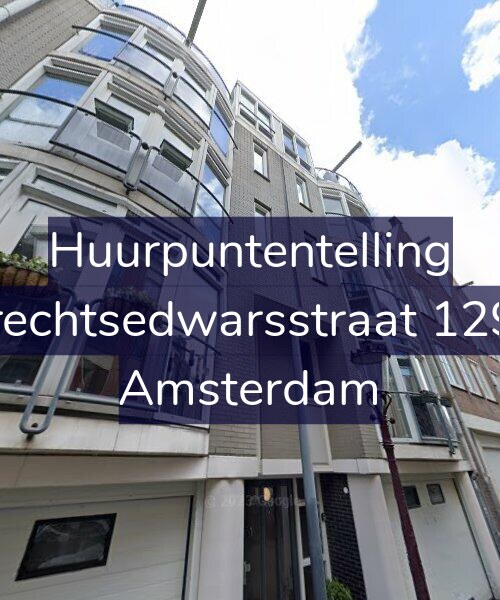 Foto gevel Huurpuntentelling voor Utrechtsedwarsstraat 129-F, Amsterdam