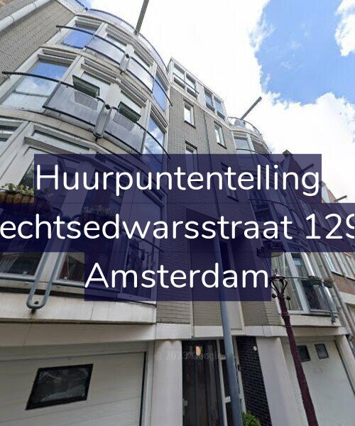 Foto gevel Huurpuntentelling voor Utrechtsedwarsstraat 129-H, Amsterdam