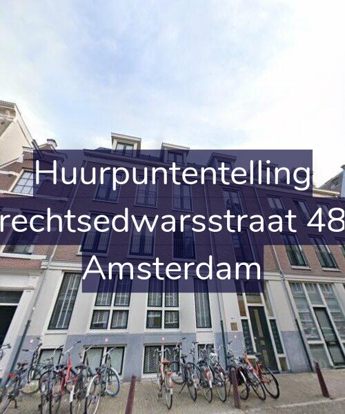 Foto gevel Huurpuntentelling voor Utrechtsedwarsstraat 48-K, Amsterdam