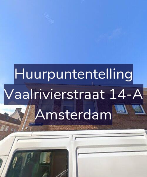 Foto gevel Huurpuntentelling voor Vaalrivierstraat 14-A, Amsterdam