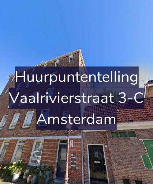 Foto gevel Huurpuntentelling voor Vaalrivierstraat 3-C, Amsterdam