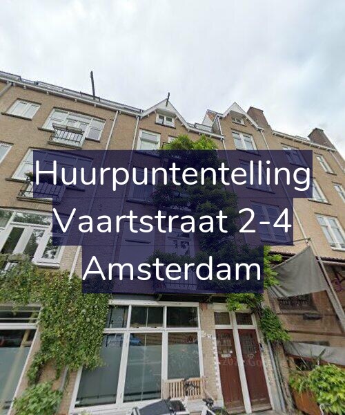 Foto gevel Huurpuntentelling voor Vaartstraat 2-4, Amsterdam