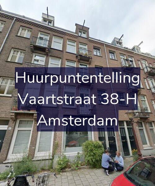 Foto gevel Huurpuntentelling voor Vaartstraat 38-H, Amsterdam