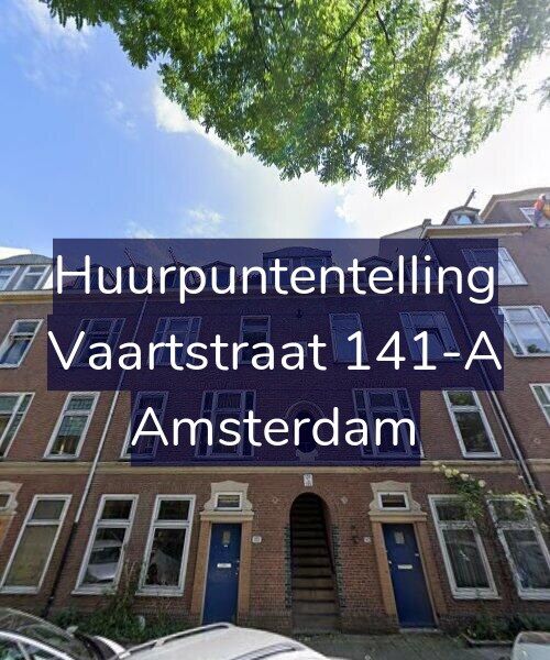 Foto gevel Huurpuntentelling voor Vaartstraat 141-A, Amsterdam