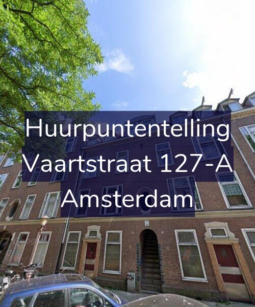 Foto gevel Huurpuntentelling voor Vaartstraat 127-A, Amsterdam