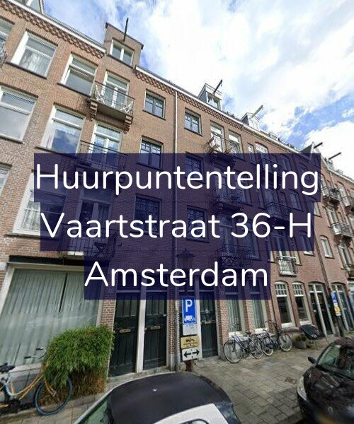 Foto gevel Huurpuntentelling voor Vaartstraat 36-H, Amsterdam