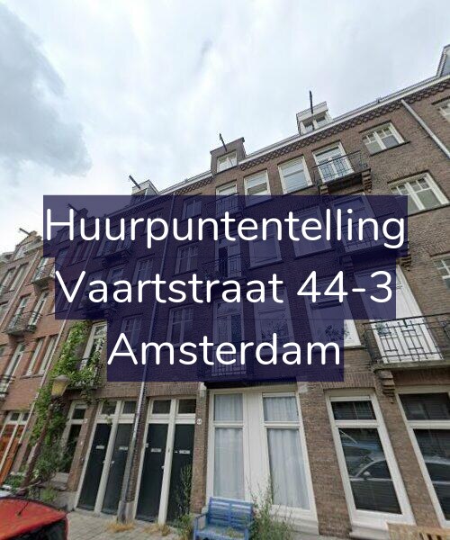 Foto gevel Huurpuntentelling voor Vaartstraat 44-3, Amsterdam
