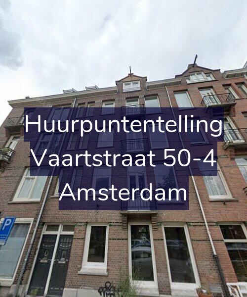 Foto gevel Huurpuntentelling voor Vaartstraat 50-4, Amsterdam