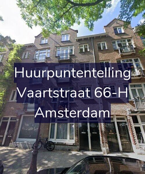Foto gevel Huurpuntentelling voor Vaartstraat 66-H, Amsterdam