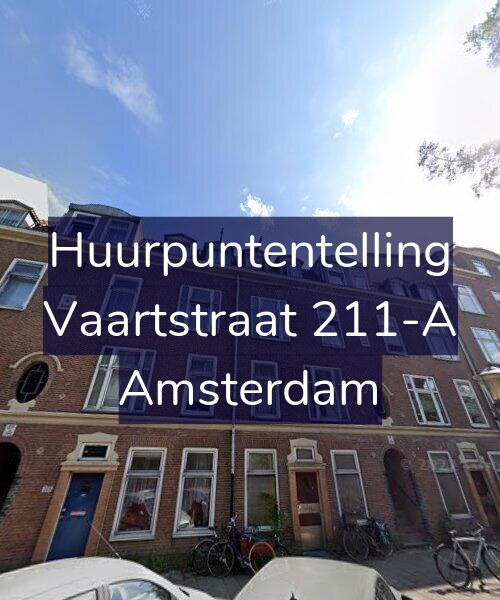 Foto gevel Huurpuntentelling voor Vaartstraat 211-A, Amsterdam