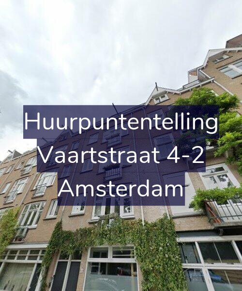 Foto gevel Huurpuntentelling voor Vaartstraat 4-2, Amsterdam