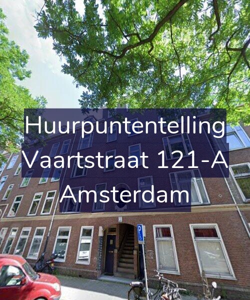 Foto gevel Huurpuntentelling voor Vaartstraat 121-A, Amsterdam