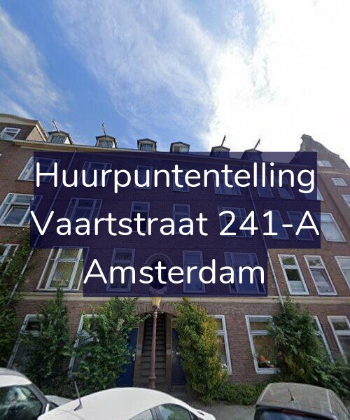 Foto gevel Huurpuntentelling voor Vaartstraat 241-A, Amsterdam