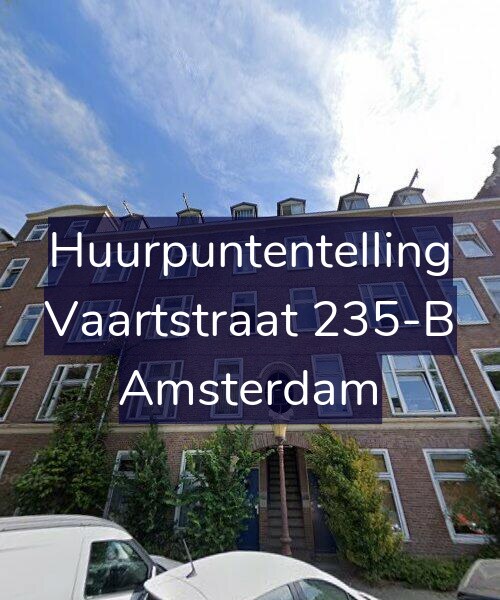 Foto gevel Huurpuntentelling voor Vaartstraat 235-B, Amsterdam