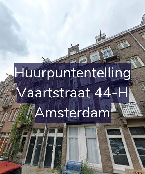Foto gevel Huurpuntentelling voor Vaartstraat 44-H, Amsterdam