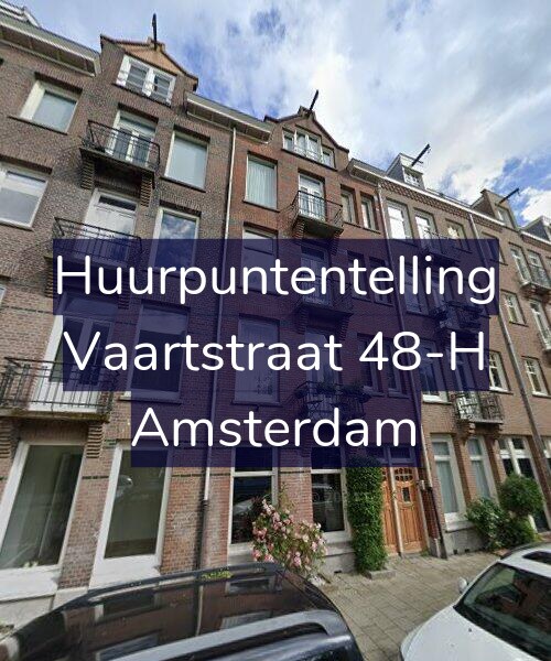 Foto gevel Huurpuntentelling voor Vaartstraat 48-H, Amsterdam
