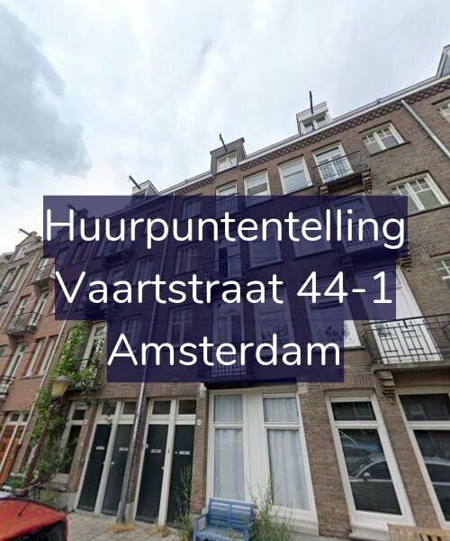 Foto gevel Huurpuntentelling voor Vaartstraat 44-1, Amsterdam