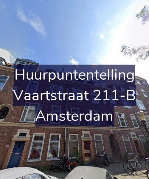 Foto gevel Huurpuntentelling voor Vaartstraat 211-B, Amsterdam