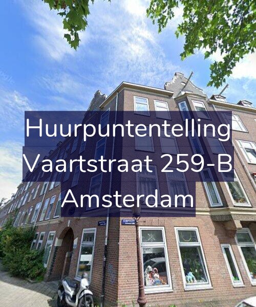 Foto gevel Huurpuntentelling voor Vaartstraat 259-B, Amsterdam