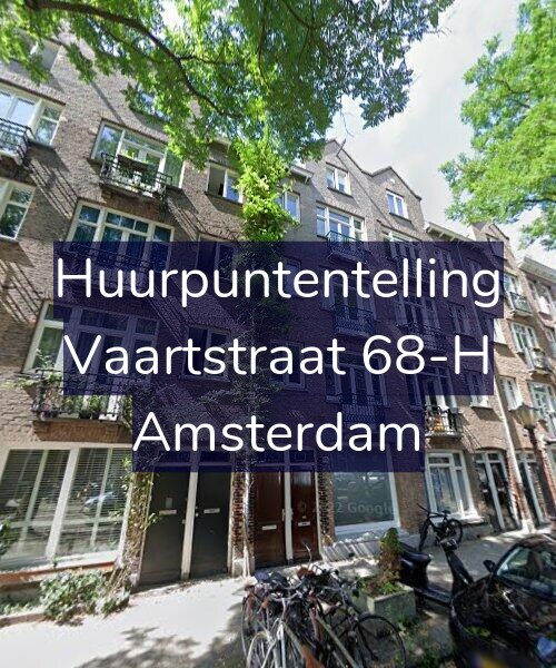 Foto gevel Huurpuntentelling voor Vaartstraat 68-H, Amsterdam