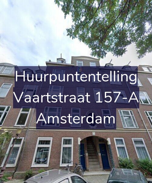 Foto gevel Huurpuntentelling voor Vaartstraat 157-A, Amsterdam