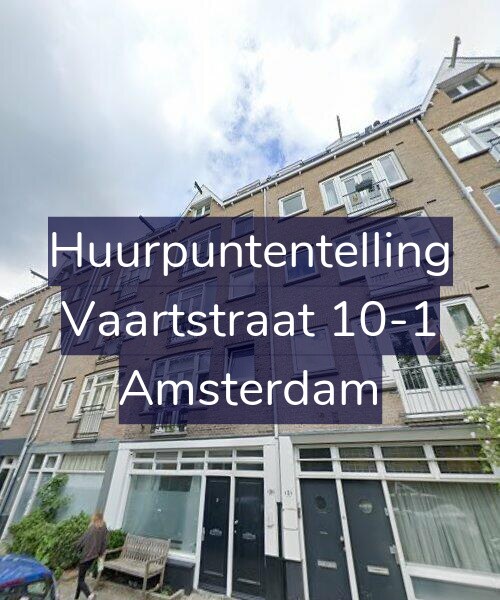 Foto gevel Huurpuntentelling voor Vaartstraat 10-1, Amsterdam