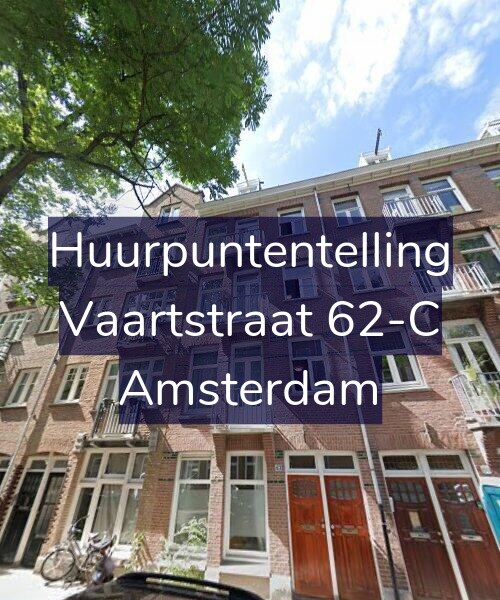 Foto gevel Huurpuntentelling voor Vaartstraat 62-C, Amsterdam