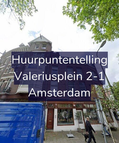 Foto gevel Huurpuntentelling voor Valeriusplein 2-1, Amsterdam