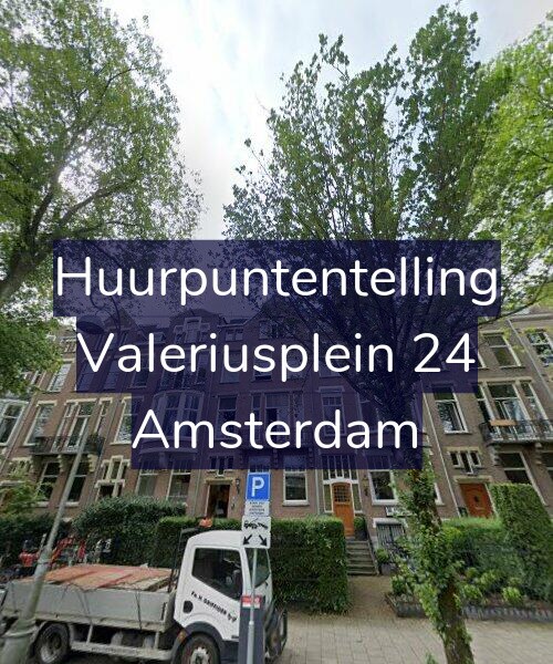 Foto gevel Huurpuntentelling voor Valeriusplein 24, Amsterdam