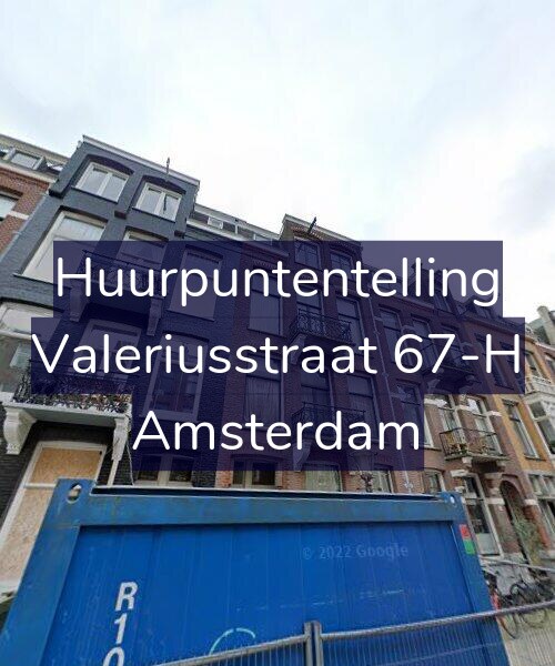 Foto gevel Huurpuntentelling voor Valeriusstraat 67-H, Amsterdam