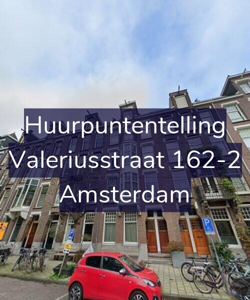 Foto gevel Huurpuntentelling voor Valeriusstraat 162-2, Amsterdam