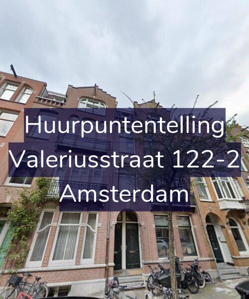 Foto gevel Huurpuntentelling voor Valeriusstraat 122-2, Amsterdam