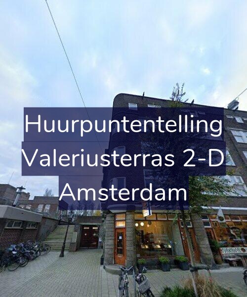 Foto gevel Huurpuntentelling voor Valeriusterras 2-D, Amsterdam