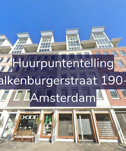 Foto gevel Huurpuntentelling voor Valkenburgerstraat 190-D, Amsterdam