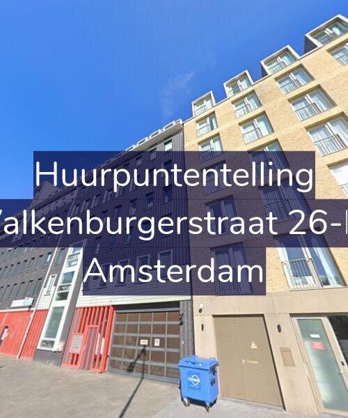 Foto gevel Huurpuntentelling voor Valkenburgerstraat 26-H, Amsterdam
