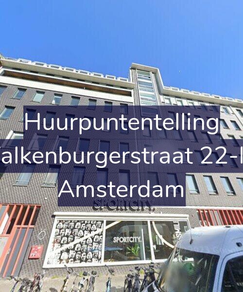 Foto gevel Huurpuntentelling voor Valkenburgerstraat 22-M, Amsterdam