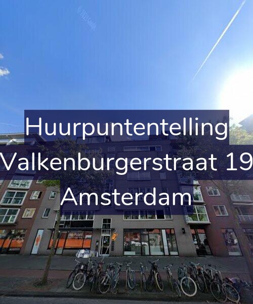 Foto gevel Huurpuntentelling voor Valkenburgerstraat 19, Amsterdam
