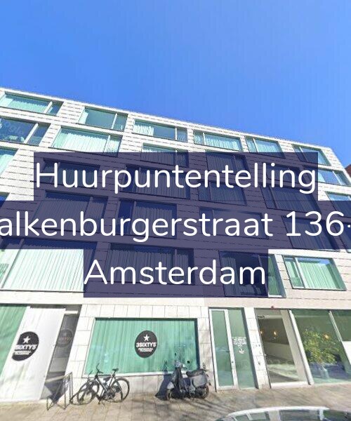 Foto gevel Huurpuntentelling voor Valkenburgerstraat 136-F, Amsterdam