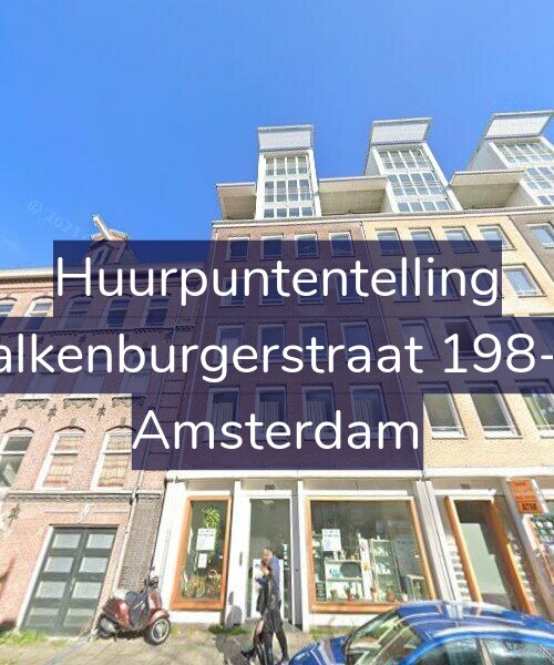 Foto gevel Huurpuntentelling voor Valkenburgerstraat 198-M, Amsterdam