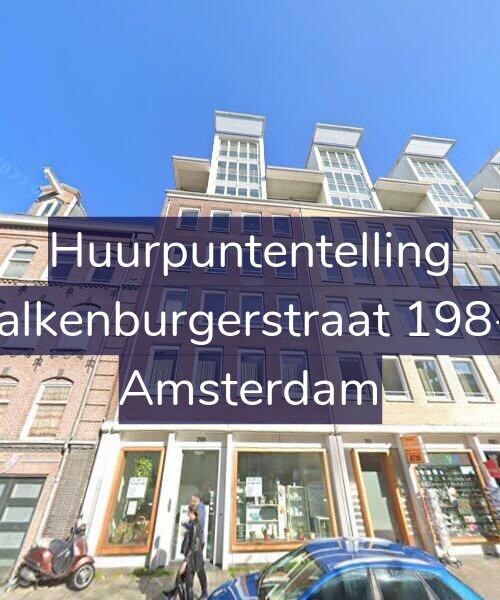 Foto gevel Huurpuntentelling voor Valkenburgerstraat 198-L, Amsterdam