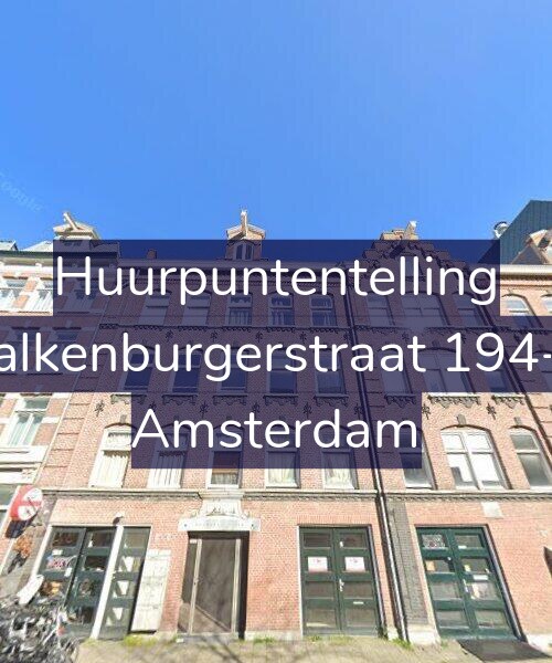 Foto gevel Huurpuntentelling voor Valkenburgerstraat 194-V, Amsterdam
