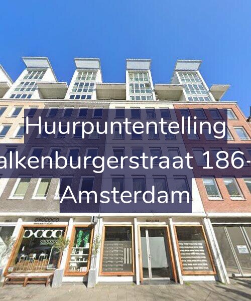 Foto gevel Huurpuntentelling voor Valkenburgerstraat 186-G, Amsterdam