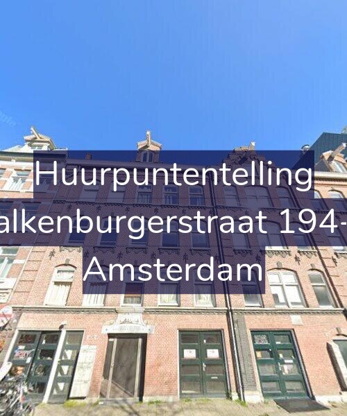 Foto gevel Huurpuntentelling voor Valkenburgerstraat 194-G, Amsterdam