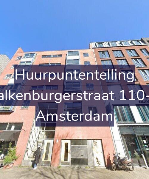 Foto gevel Huurpuntentelling voor Valkenburgerstraat 110-H, Amsterdam